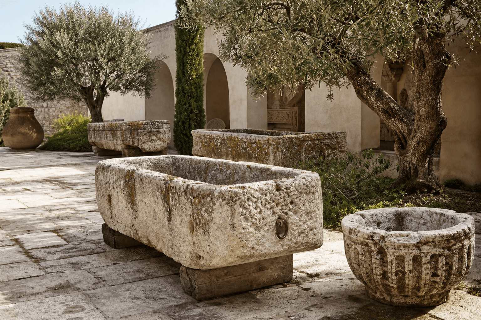 Stone Troughs